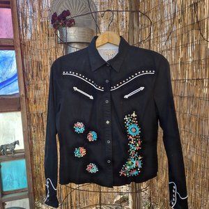 Western Embroidered Shirt